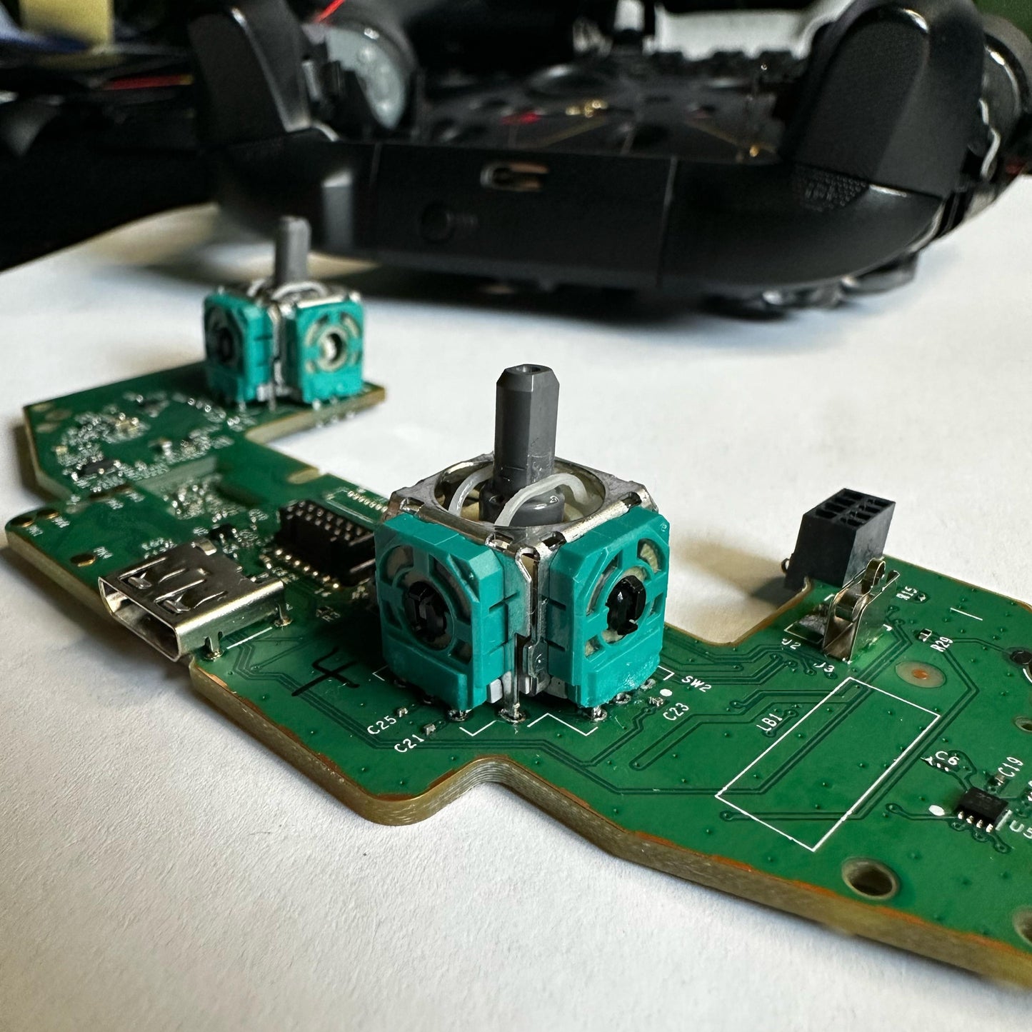 Reparatie stick drift